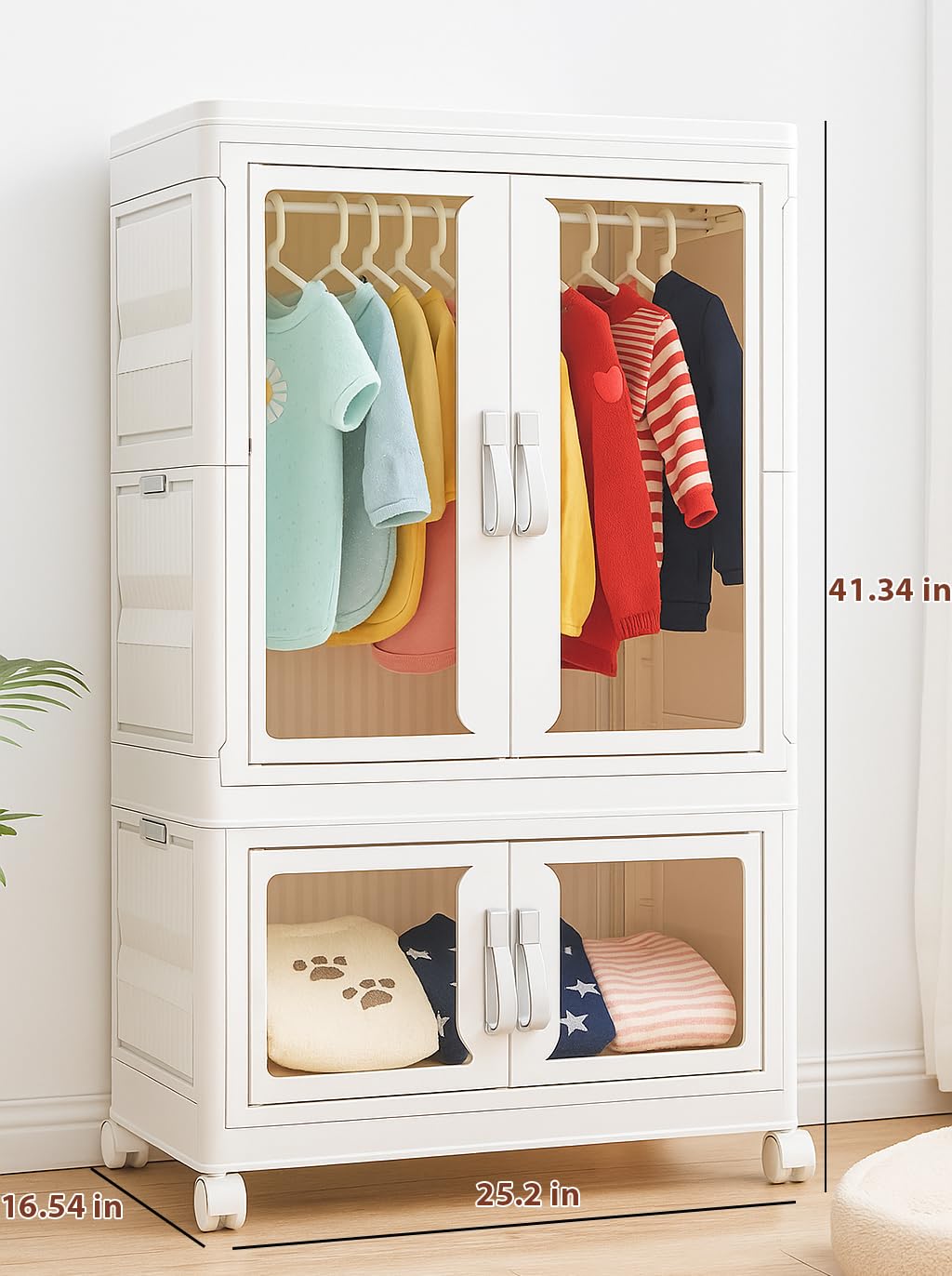New！！　Finn Soft Wardrobe PET Amazon.com: CXCJAI Pet Clothing Storage Cabinet with Hanging Rod